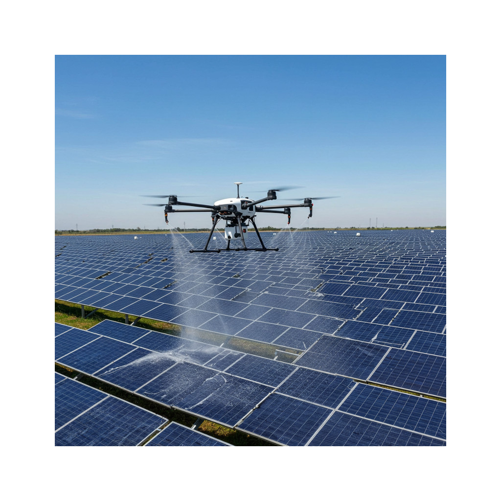 TRANSPORTE E LIMPEZA PAINEIS SOLARES